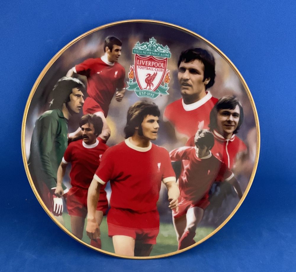 Lot 634: Superb Danbury Mint Decorative Plate Titled UEFA Cup...