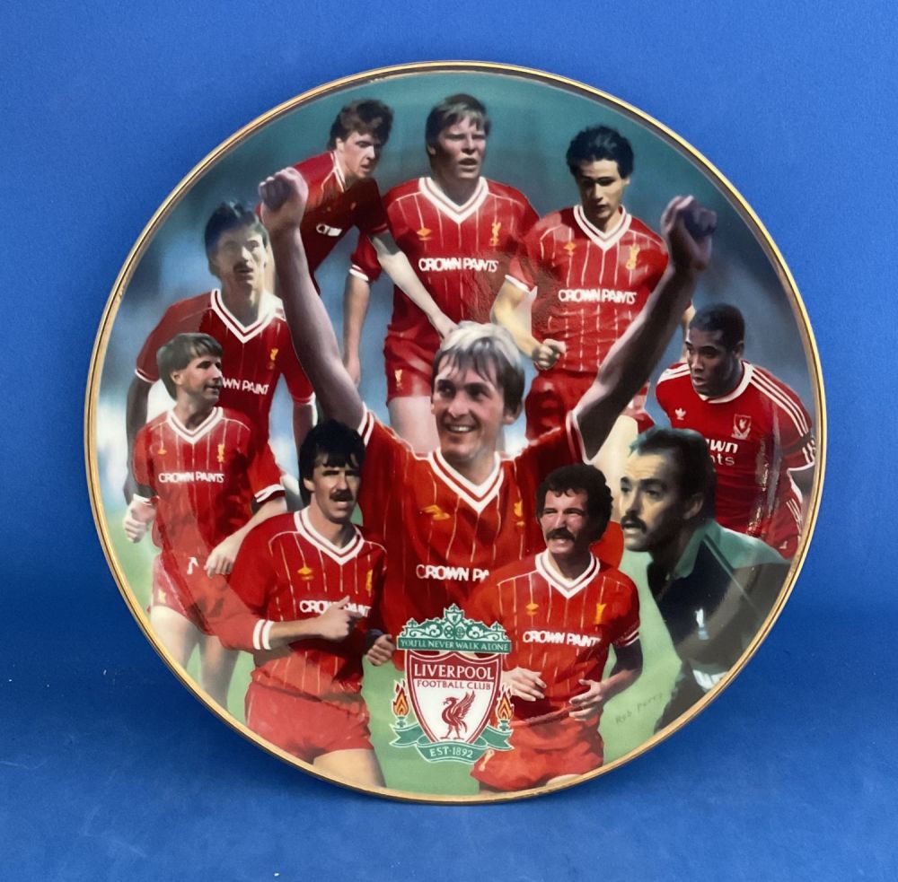 Lot 636: Superb Danbury Mint Decorative Plate Titled 1980's League...
