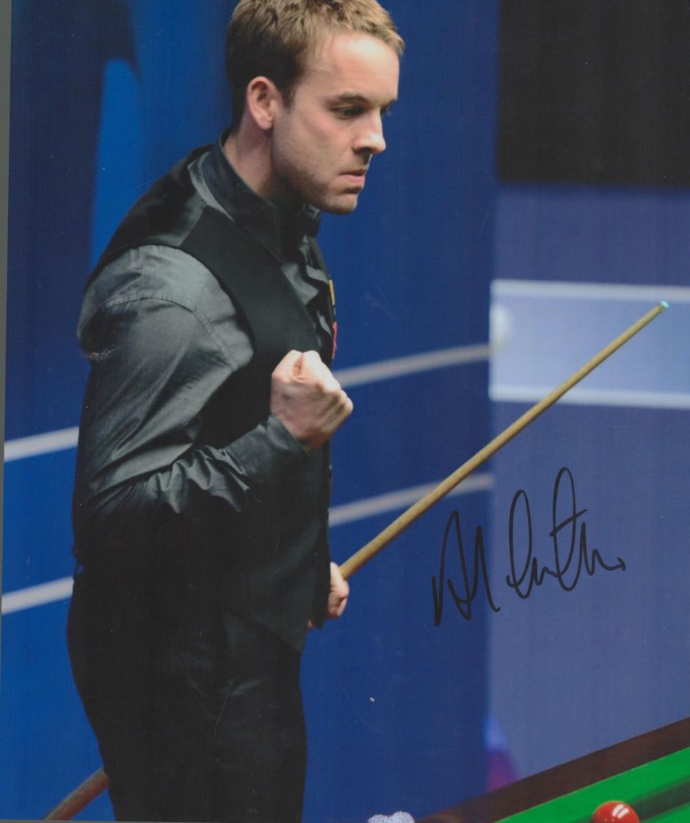 Lot 643: Snooker Ali Carter signed 10x8 colour photo. Allister...