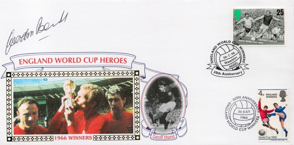 Lot 704: Football Gordon Banks signed England World Cup Heroes...
