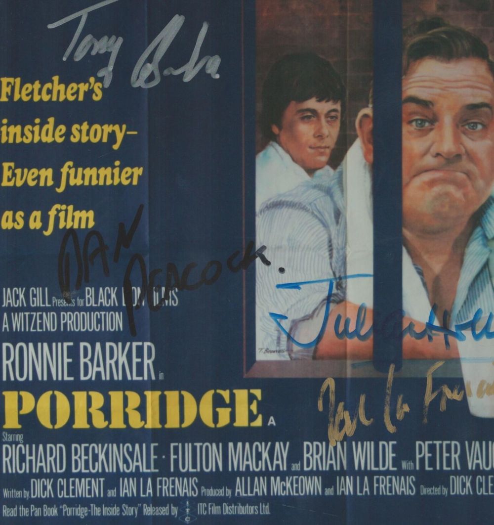 Lot 53: Porridge, a 10x8 film photo, a spin-off from...