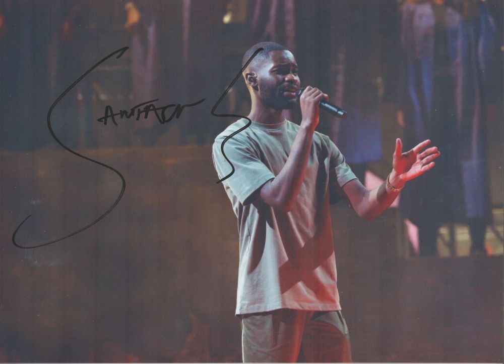 Lot 62: Santan Dave signed 10x8 colour photo. David Orobosa...