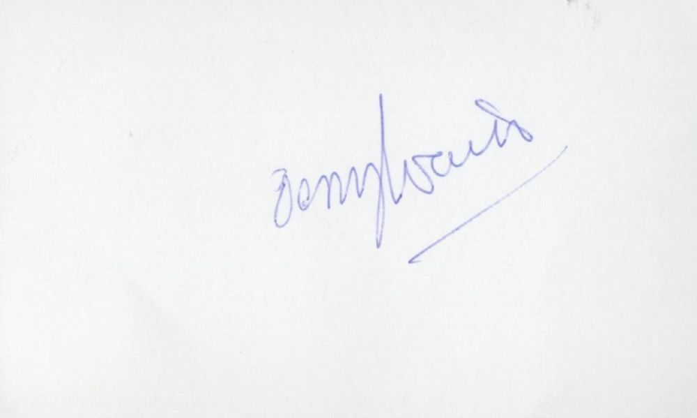 Lot 106: Humanitarian, Terry Waite signed 5x3 white card. Good...