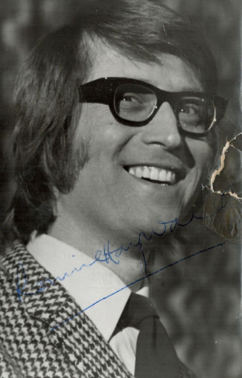 Lot 216: Ronnie Hayward signed 5x3 black and white photo....