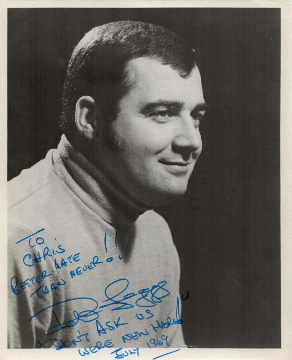Lot 255: Peter Legge signed 10x8 black and white photo....