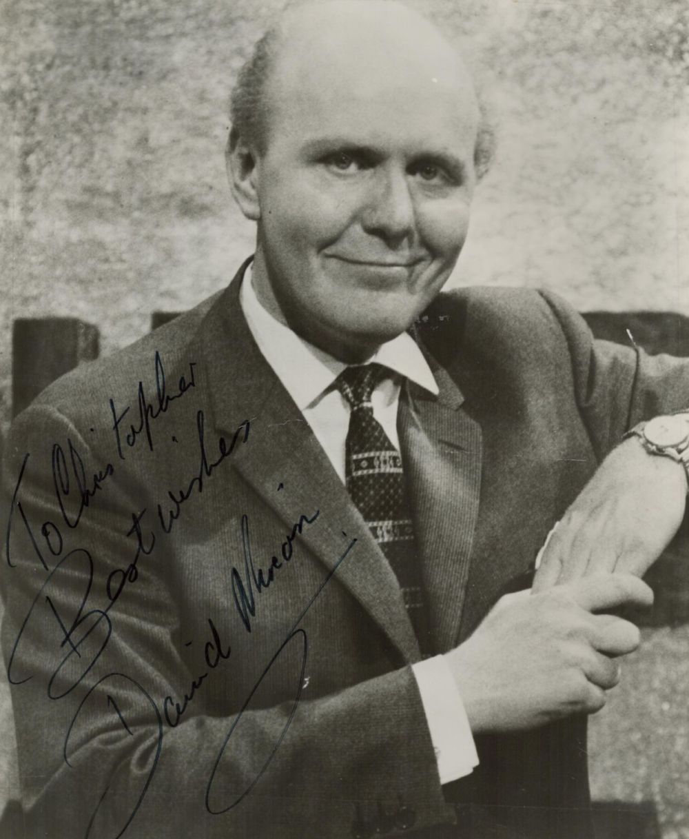Lot 272: David Nixon signed 10x8 black and white photo....