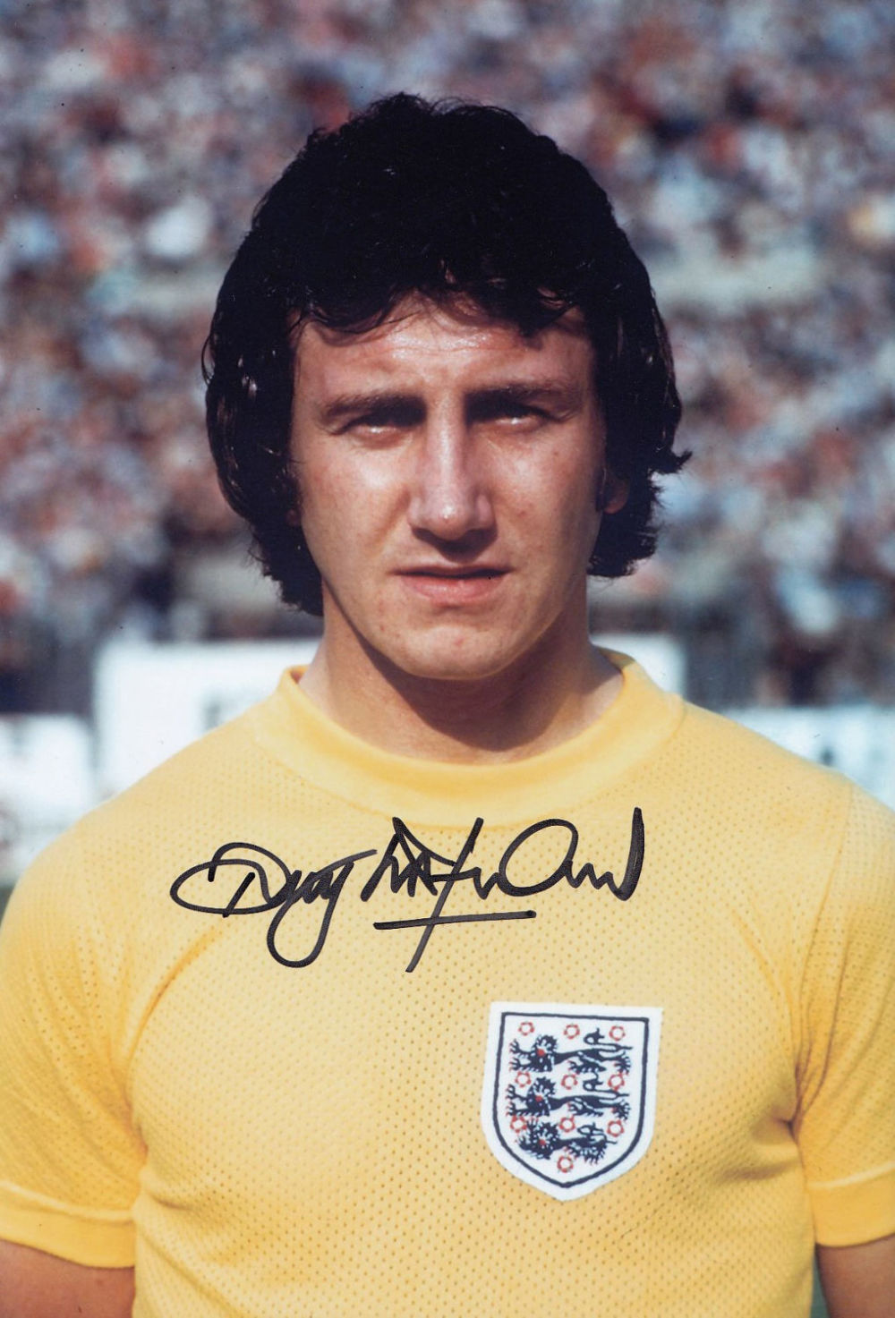 Lot 326: Autographed Roy Mcfarland 12 X 8 Photo -...
