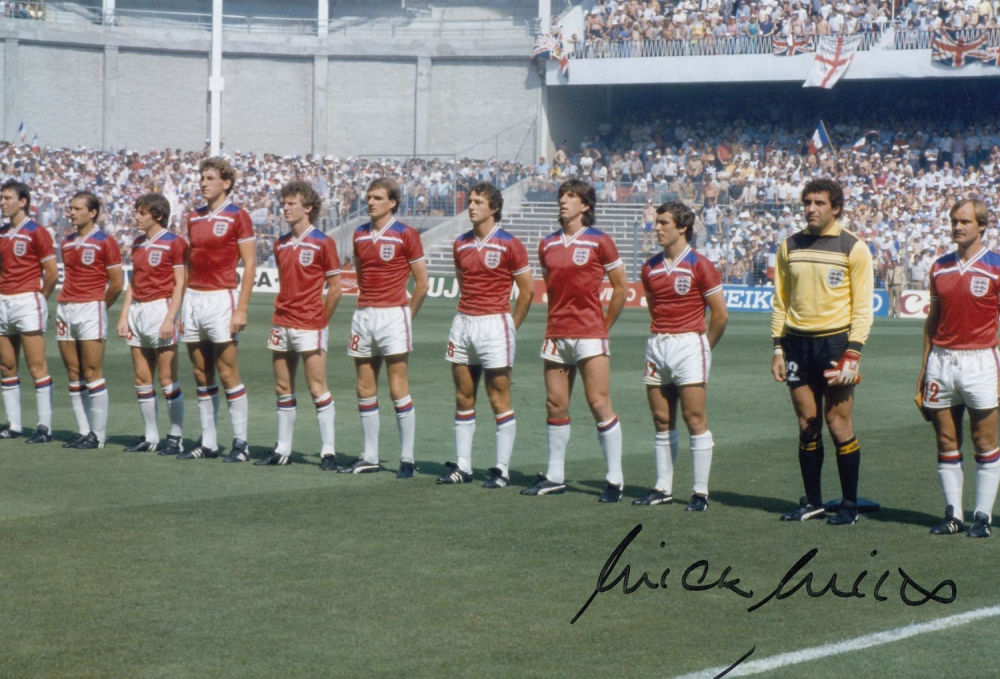 Lot 327: Autographed Mick Mills 12 X 8 Photo -...