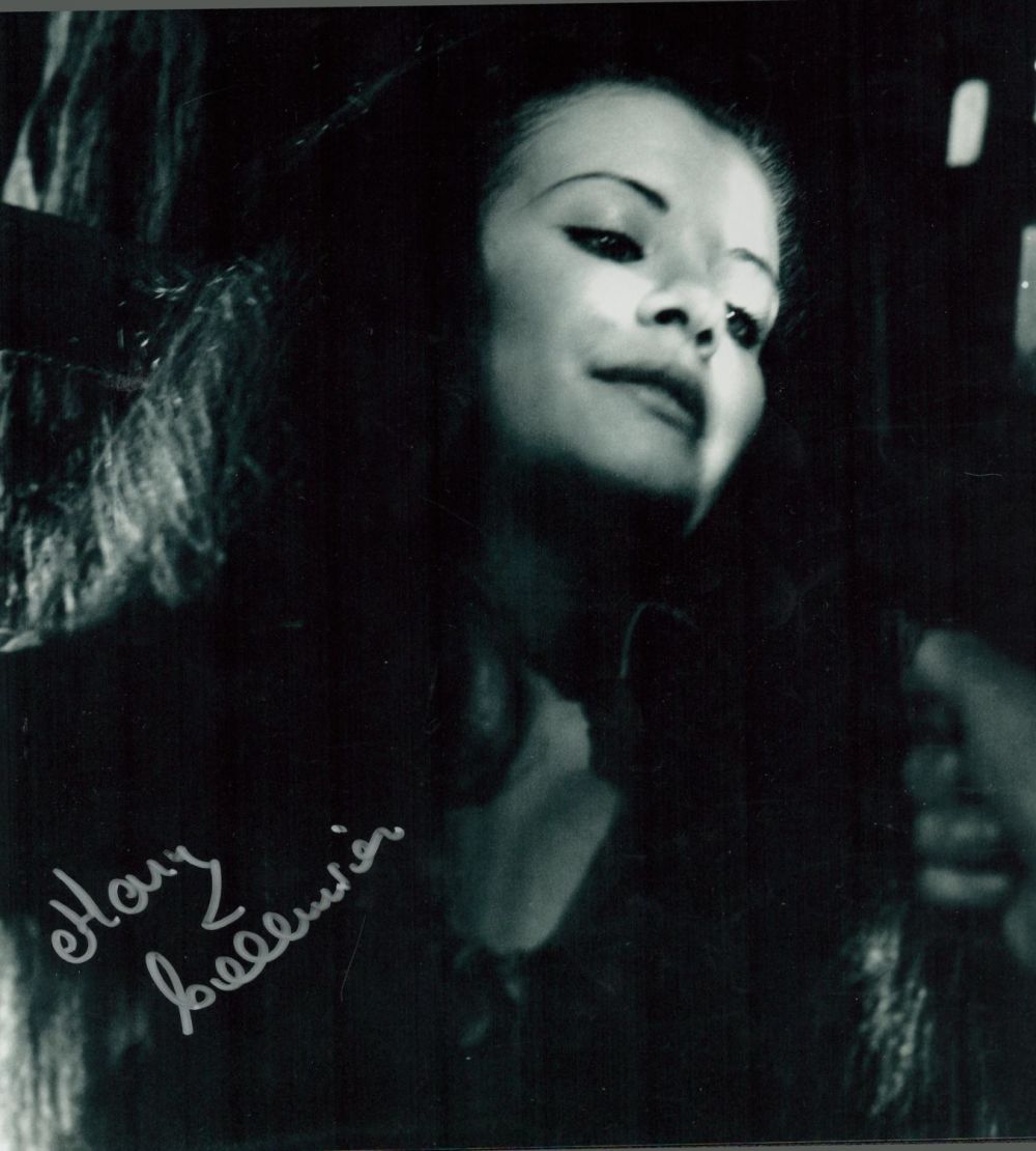 Lot 334: Maltese-British model and actress Mary Collinson Signed 10x8...