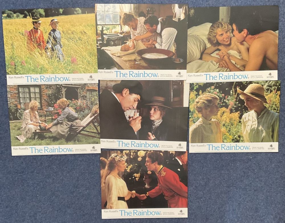 Lot 340: Collection of 7 Ken Russell's The Rainbow Colour...