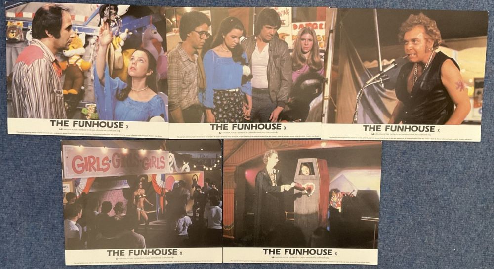 Lot 342: Collection of 5 10x8 inch Colour The Funhouse...