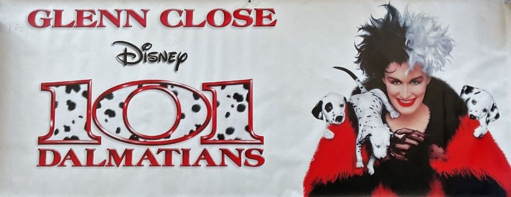 Lot 360: Superb Very Large 101 Dalmatians Plastic Canvas Colour...