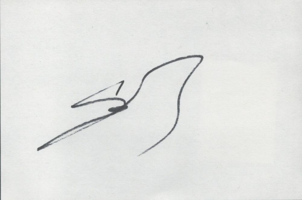 Lot 443: English Actor Sean Bean Signed Small 6x4 inch...