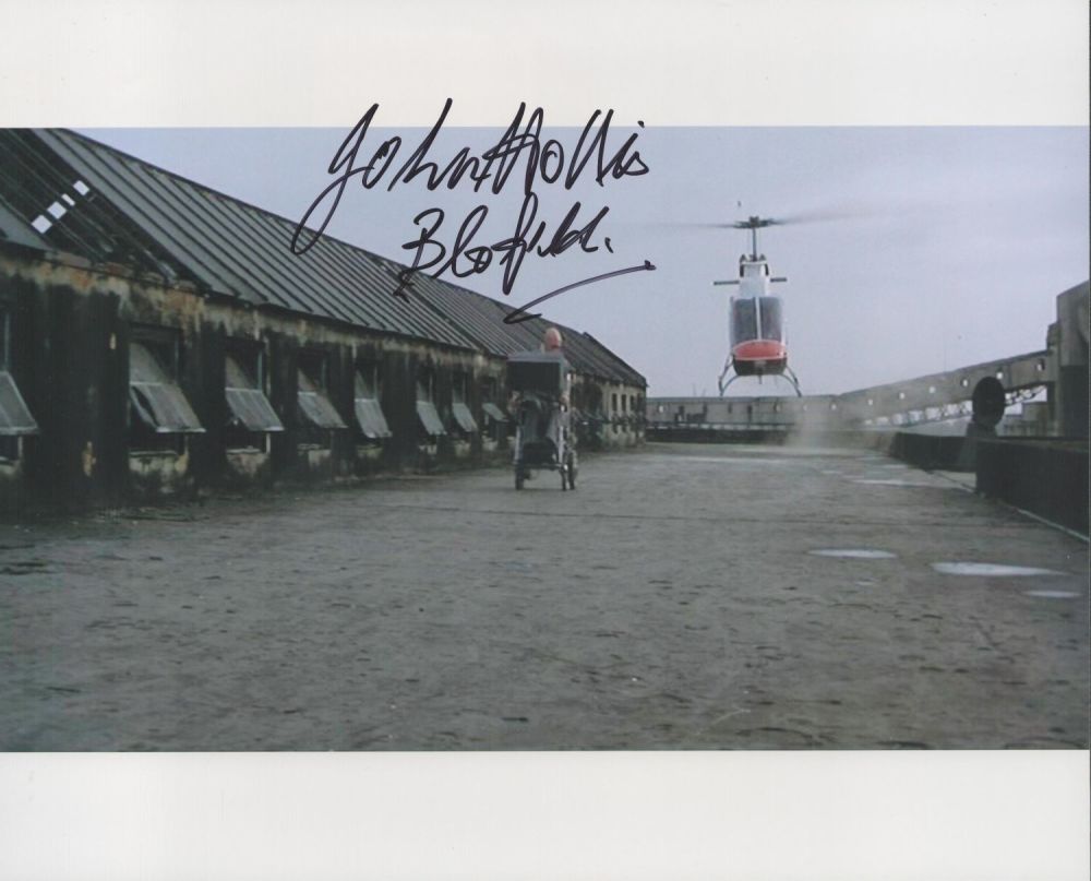Lot 457: British Actor John Hollis Signed 10x8 inch Colour...