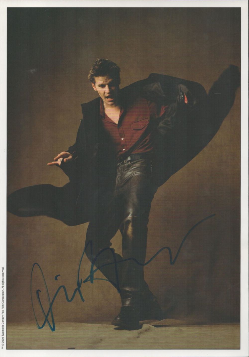 Lot 474: American Actor David Boreanaz (Angel in Buffy The...