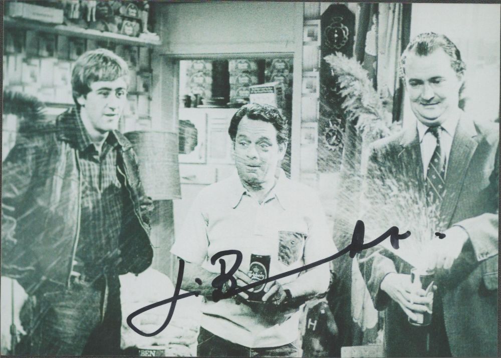 Lot 479: Jim Broadbent Signed 7x5 inch Only Fools and...