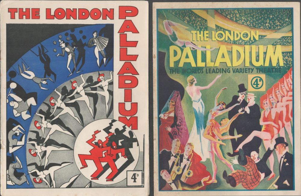 Lot 496: Collection of 23 Vintage Theatre Programmes From 1932...