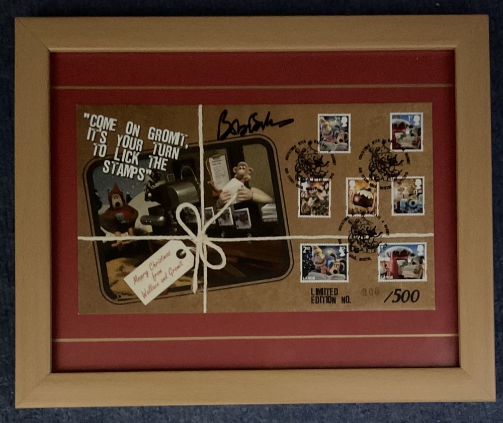 Lot 523: Wallace and Gromit Bob Baker (scriptwriter) Signed Related...