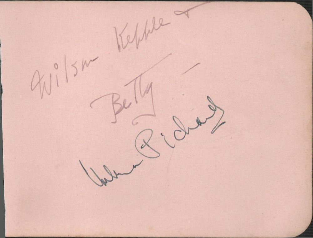 Lot 537: John Stuart Signed Vintage Autograph Album Page Measuring...