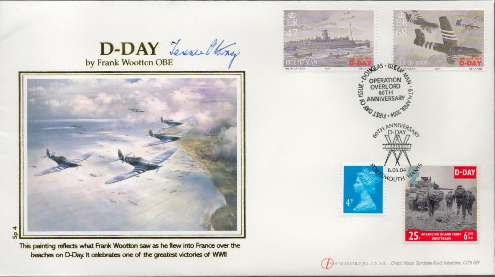 Lot 551: WW2 Lt Col Terence Otway Signed D-Day by...