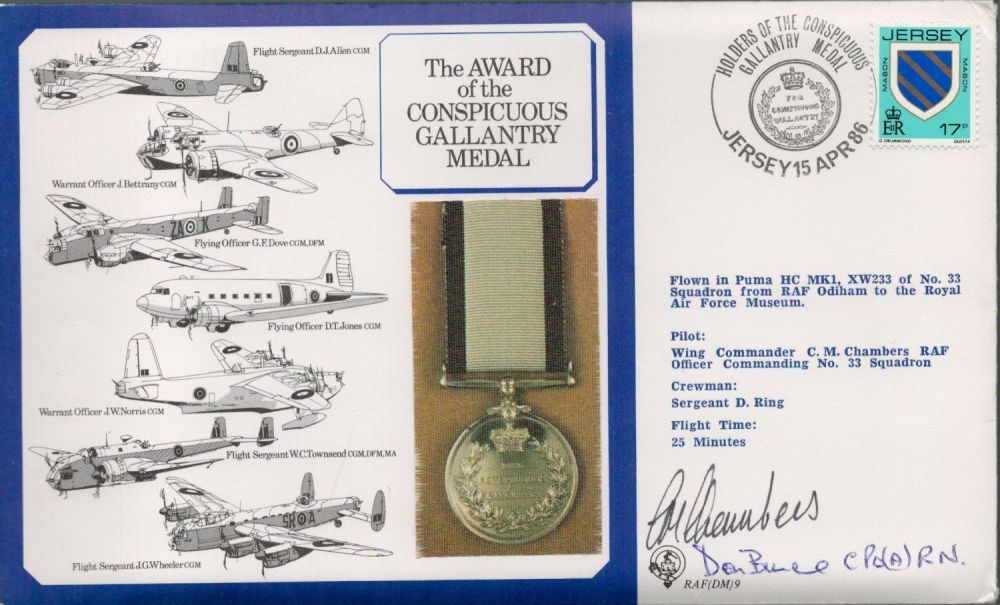 Lot 562: Wg Cdr CM Chambers and Don Bruce CPO...