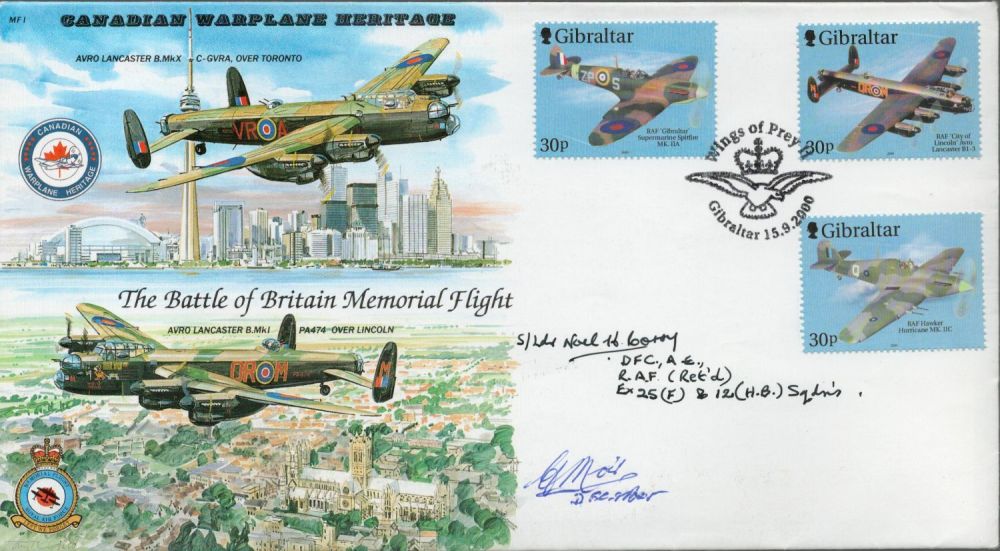 Lot 608: Sqn Ldr Noel H. Barry and Flt Lt...