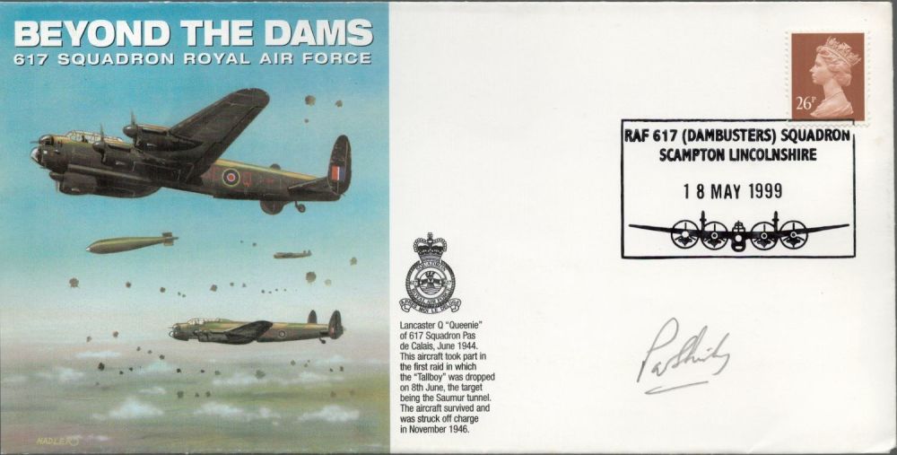 Lot 610: WW2 Flt Lt Patrick Shirley Signed Beyond the...