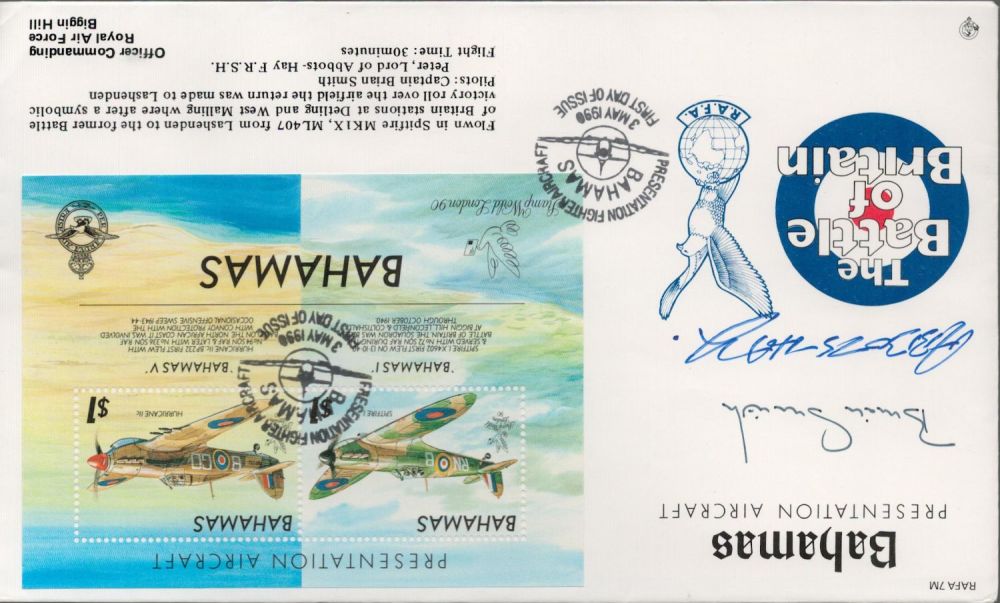 Lot 619: Lord of Abbots-Hay Signed Bahamas Presentation RAFA 7M...