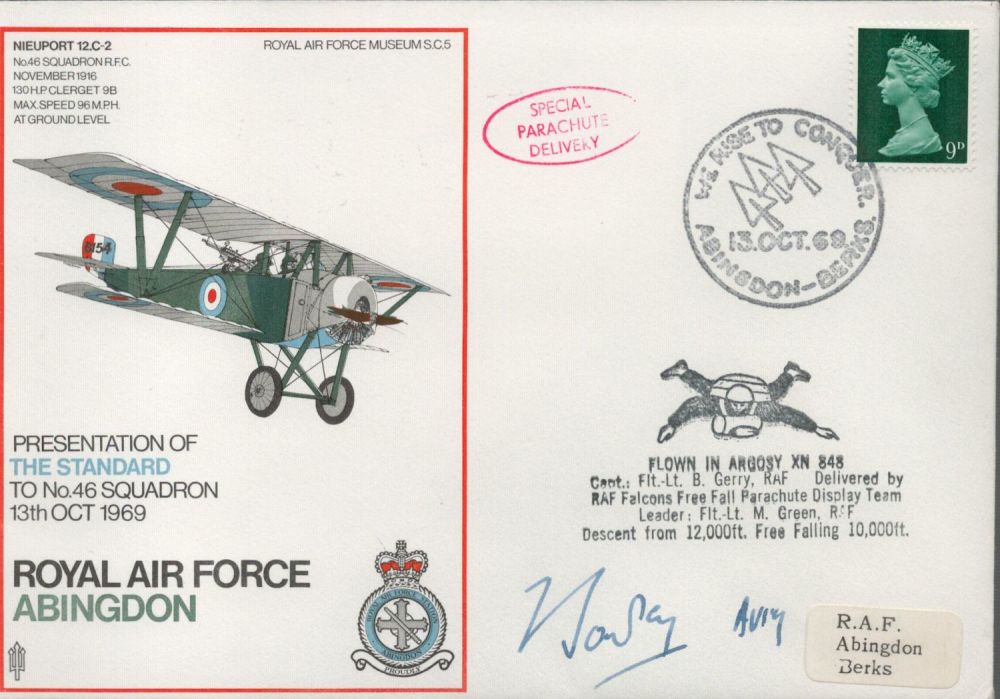 Lot 621: Lord Balfour of Inchrye and Air Marshal Sir...