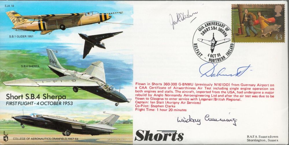 Lot 629: Three Signed Short S. B. 4 Sherpa First...