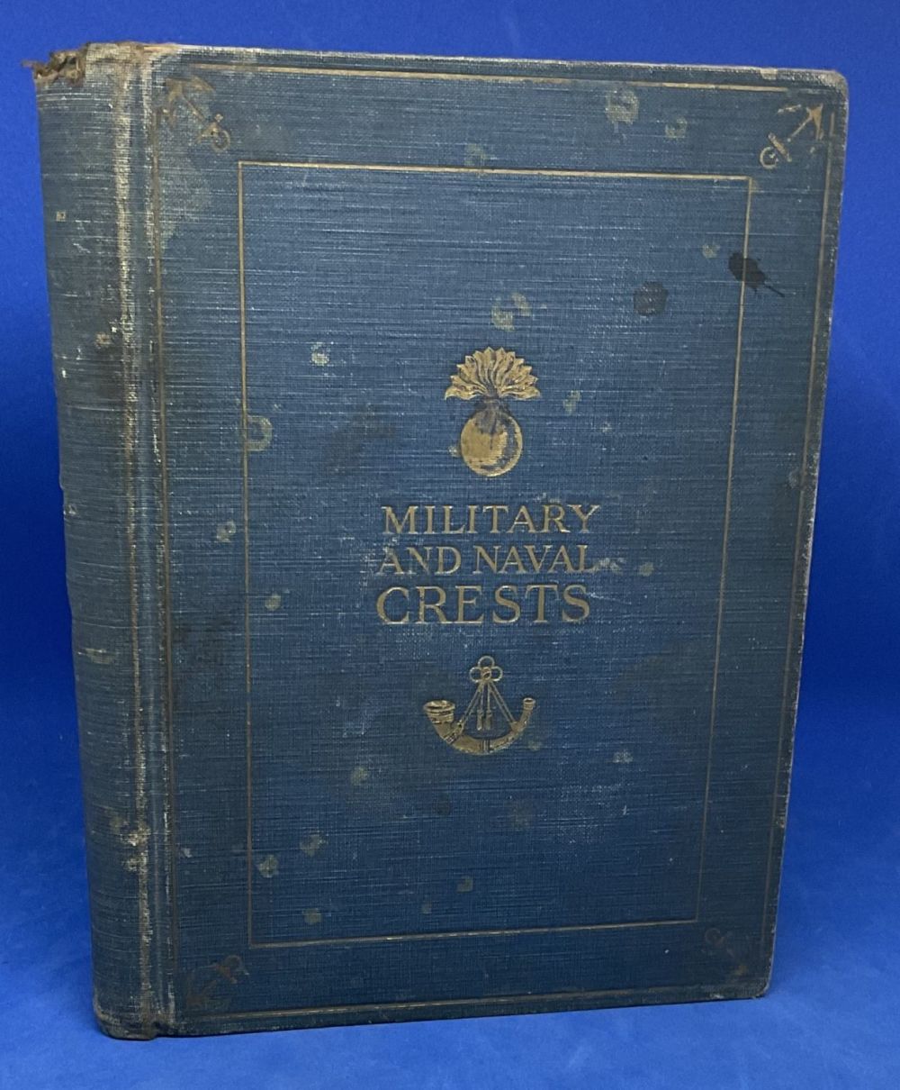 Lot 641: Military and Naval Crest Hardback Book. 31 Pages...