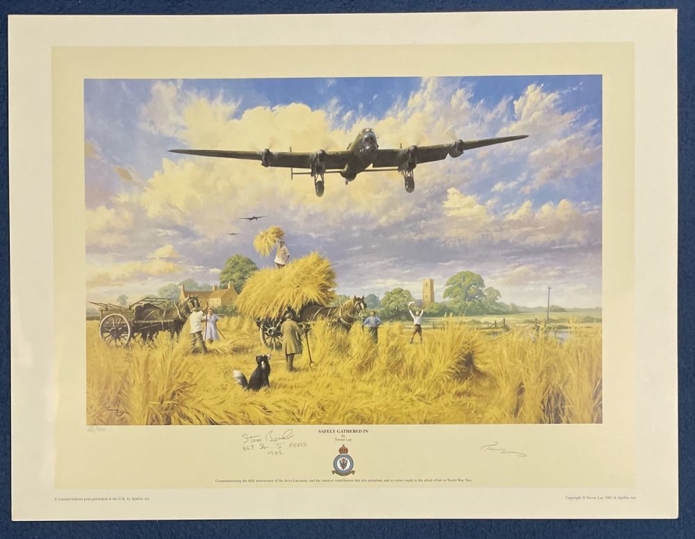Lot 650: Sgt Steve Bethell And Trevor Lay Signed Colour...