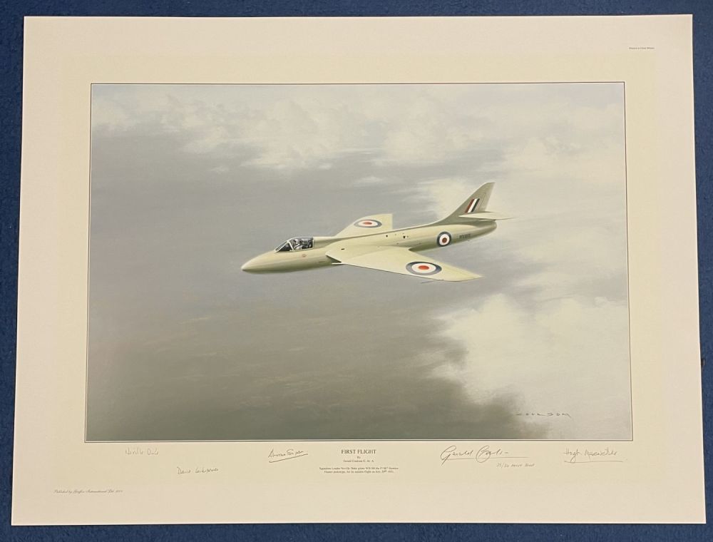 Lot 655: Five Signed Gerald Coulson Colour Artist Proof Print...