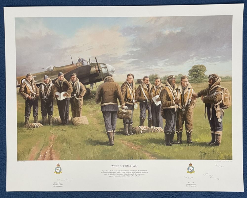 Lot 664: Sqn Ldr P Ward-Hunt and Sqn Ldr AK...
