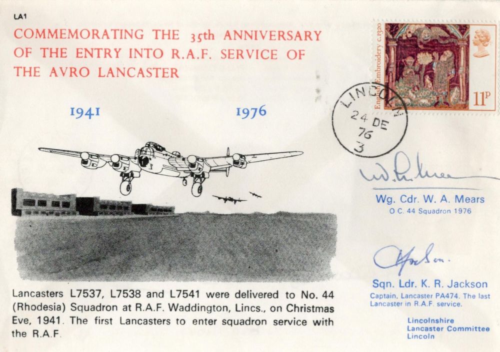 Lot 675: Wg Cdr WA Mears and Sqn Ldr KR...