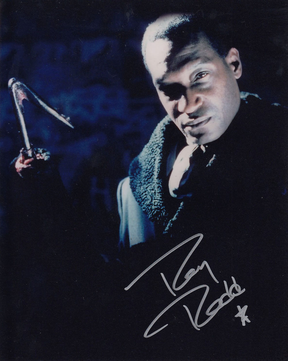 Lot 678: Blowout Sale! Candyman Tony Todd hand signed 10x8...