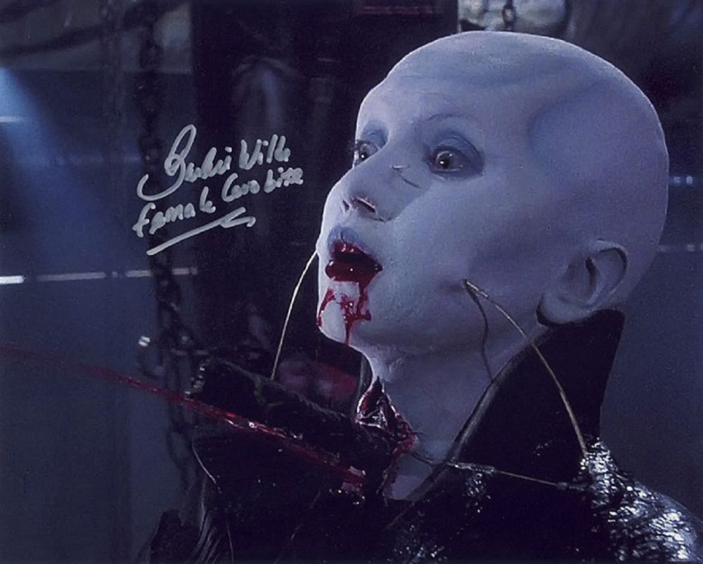 Lot 680: Blowout Sale! Hellraiser Barbie Wilde hand signed 10x8...