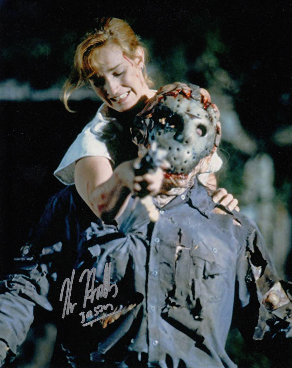 Lot 682: Blowout Sale! Friday 13th Kane Hodder hand signed...