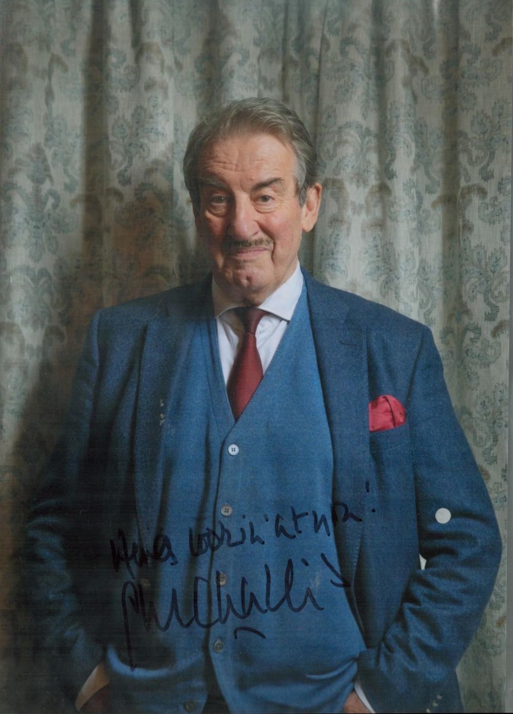 Lot 699: John Challis Fools And Horses Actor Boycie Signed...