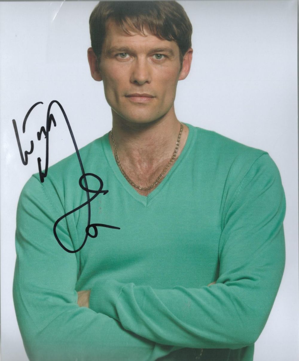 Lot 728: John Partridge Eastenders Actor Signed 8x10 Photo. Good...