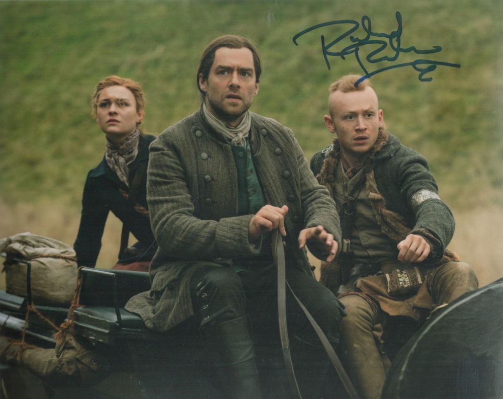 Lot 731: Richard Rankin Actor Signed 8x10 Photo. Good condition....