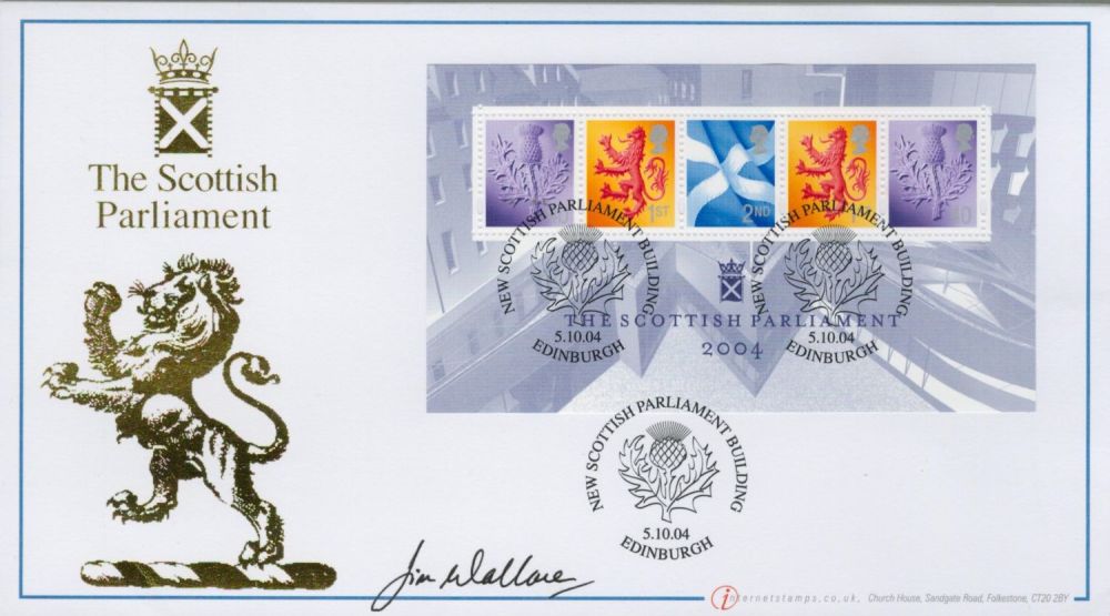 Lot 743: Rt Hon Jim Wallace QC MSP signed The...