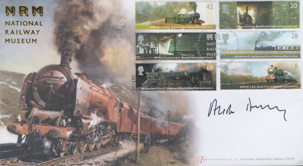 Lot 744: Rt Hon Alistair Darling MP signed NRM National...