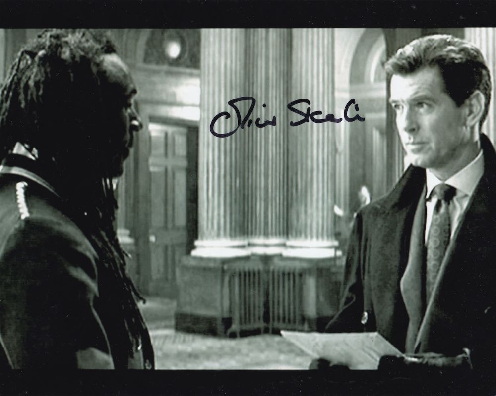 Lot 54: Oliver Skeet, Bond Film Actor, 10x8 inch Signed...