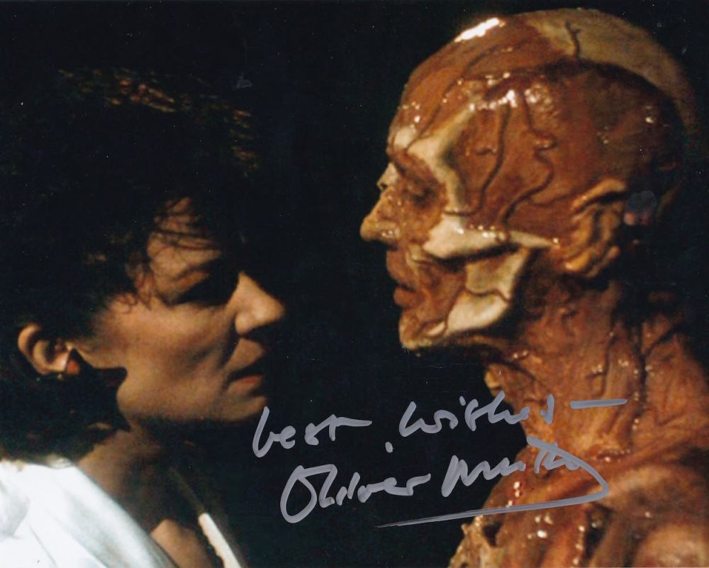 Lot 85: Oliver Smith, Hellraiser Film Actor, 10x8 inch Signed...