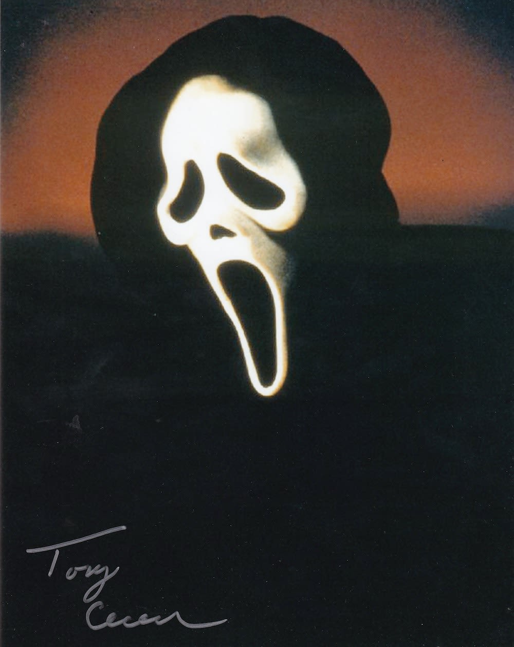 Lot 93: Tony Cecere, Scream Stunt Co-ordinator, 10x8 inch Signed...
