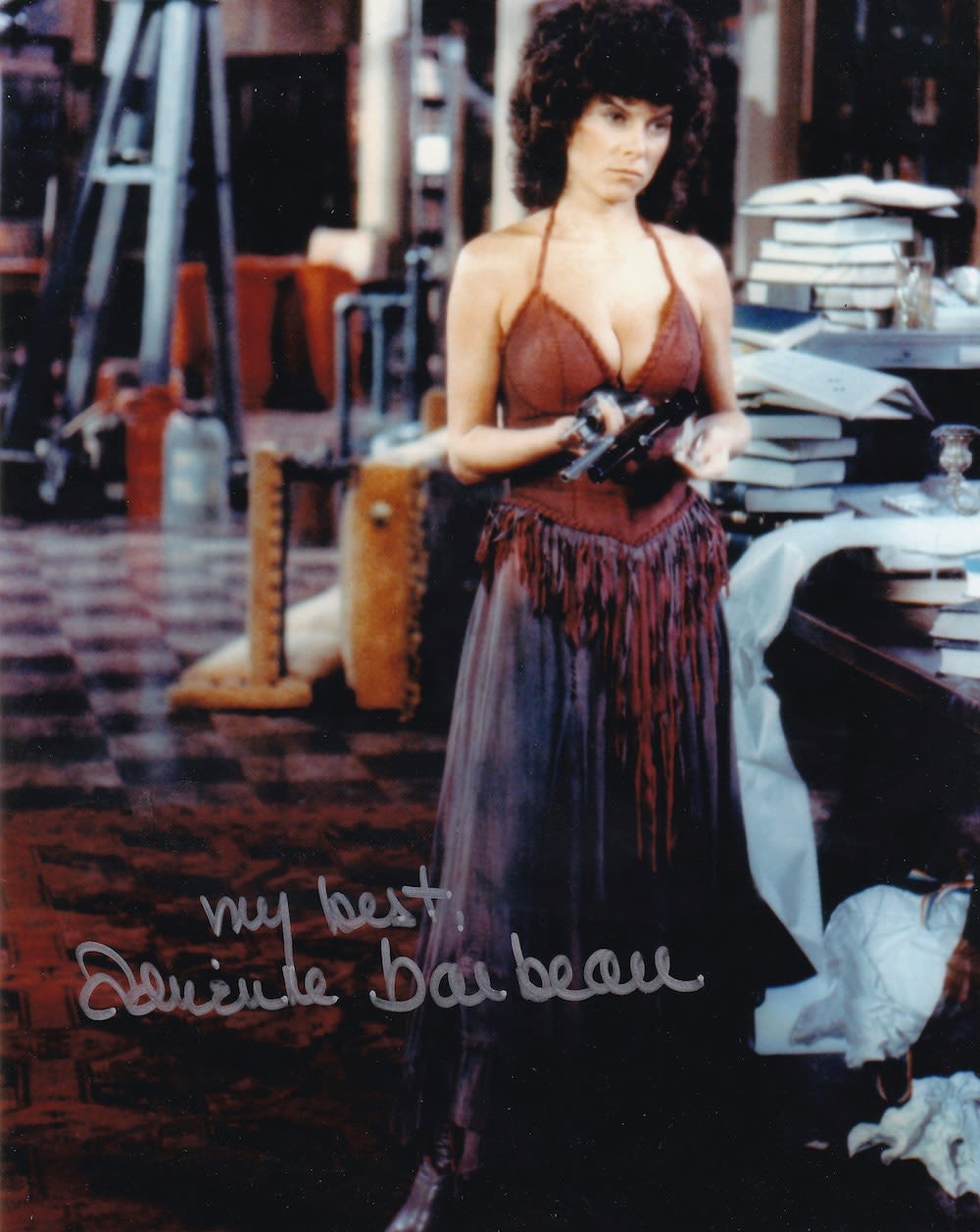 Lot 95: Adrienne Barbeau, Hollywood Actress, 10x8 inch Signed Photo....