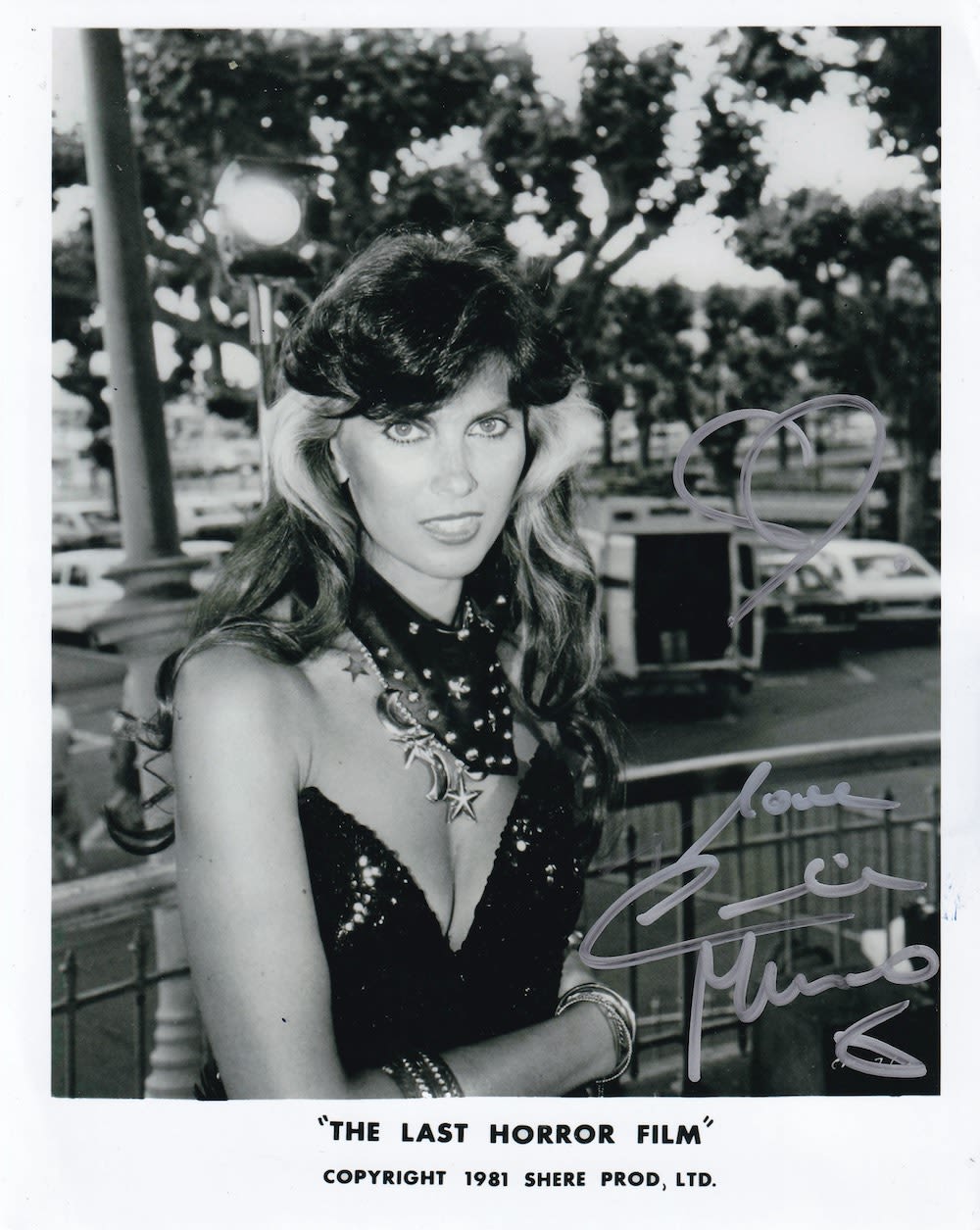 Lot 100: Caroline Munro, The Best Horror Film, 10x8 inch...