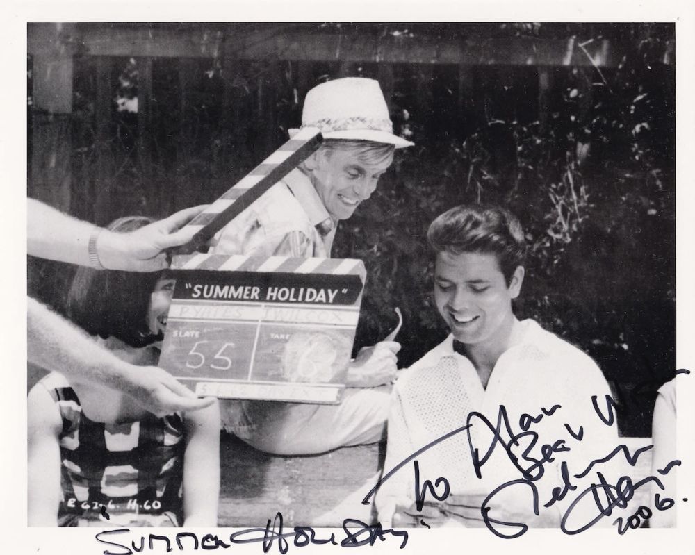 Lot 124: Melvin Hayes, Summer Holiday Film Actor, 10x8 inch...