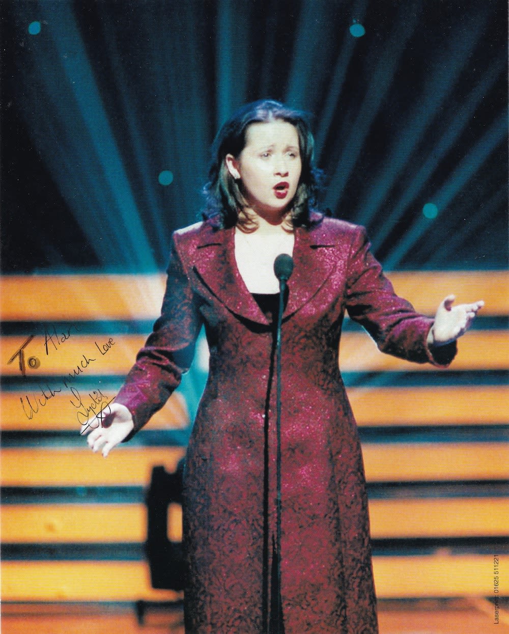 Lot 128: Lydia Griffiths, Musical Actress, 10x8 inch Signed Photo....